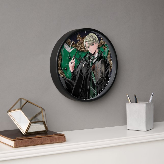 HARRY POTTER™ | Anime Draco Malfoy Seated Clock (Office)