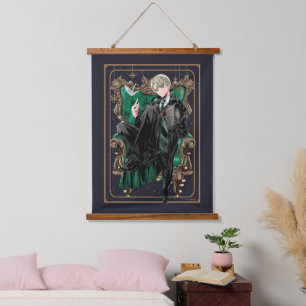 HARRY POTTER™   Anime Draco Malfoy Seated Hanging Tapestry