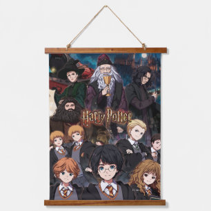 HARRY POTTER™ Anime Ensemble Scene Hanging Tapestry