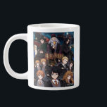 HARRY POTTER™ Anime Ensemble Scene Large Coffee Mug<br><div class="desc">Celebrate the magic, mystery, and unforgettable characters of the wizarding world with this stunning Harry Potter™ ensemble design. Featuring beloved heroes and iconic figures from Hogwarts™, this richly detailed artwork brings together students, professors, and rivals in one dramatic, star-filled scene. At the heart of the design stand Harry Potter™, Hermione...</div>