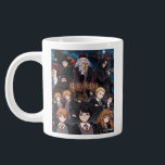 HARRY POTTER™ Anime Ensemble Scene Large Coffee Mug<br><div class="desc">Celebrate the magic, mystery, and unforgettable characters of the wizarding world with this stunning Harry Potter™ ensemble design. Featuring beloved heroes and iconic figures from Hogwarts™, this richly detailed artwork brings together students, professors, and rivals in one dramatic, star-filled scene. At the heart of the design stand Harry Potter™, Hermione...</div>