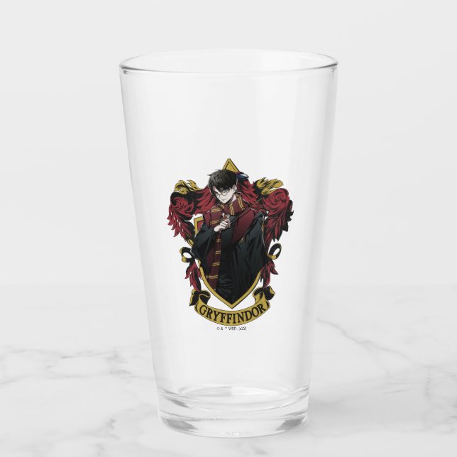 HARRY POTTER™ | Anime HARRY POTTER™ Crest Glass (Front)