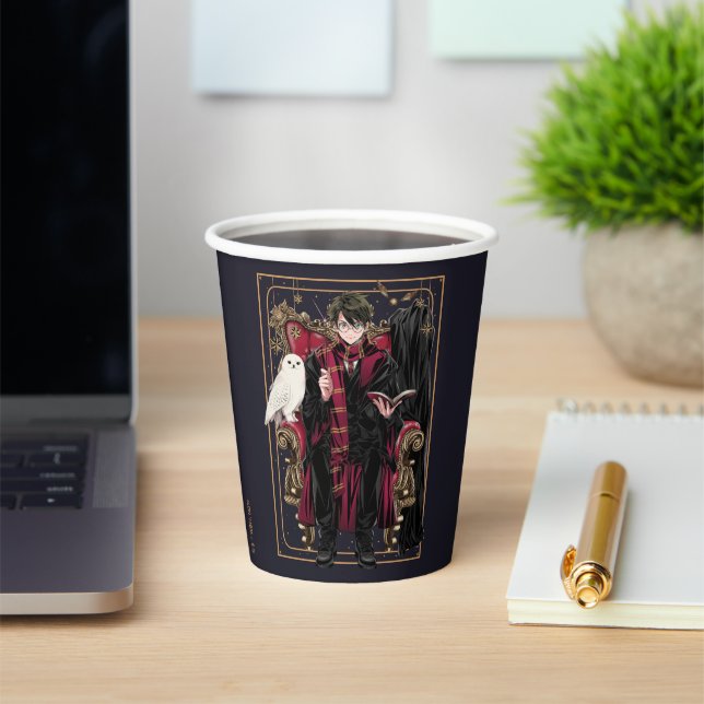 HARRY POTTER™ | Anime HARRY POTTER™ Seated Paper Cups (Insitu)
