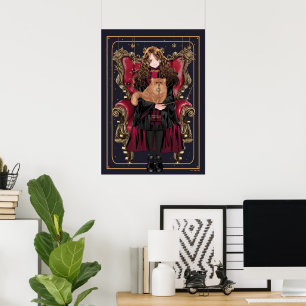 HARRY POTTER™   Anime Hermione Granger Seated Poster