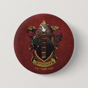 HARRY POTTER™ Anime Hermione House Crest 6 Cm Round Badge