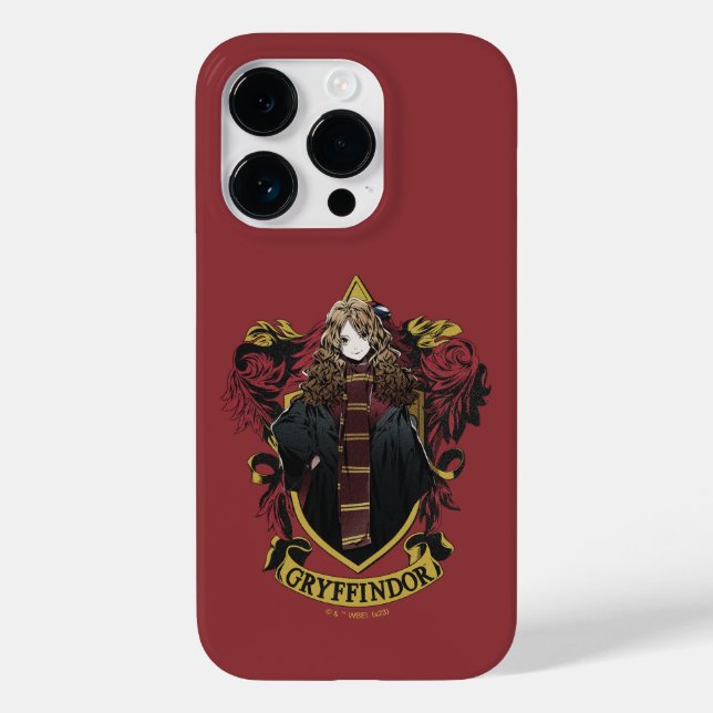 HARRY POTTER™ | Anime Hermione House Crest Case-Mate iPhone Case (Back)