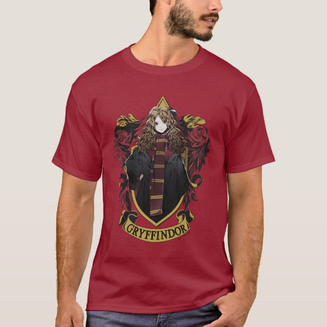 HARRY POTTER™ | Anime Hermione House Crest T-Shirt (Front)