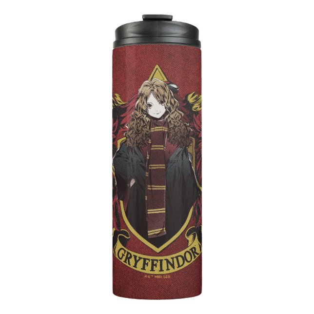 HARRY POTTER™ | Anime Hermione House Crest Thermal Tumbler (Front)