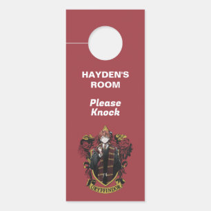 HARRY POTTER™ Anime Ron Weasley House Crest Door Hanger