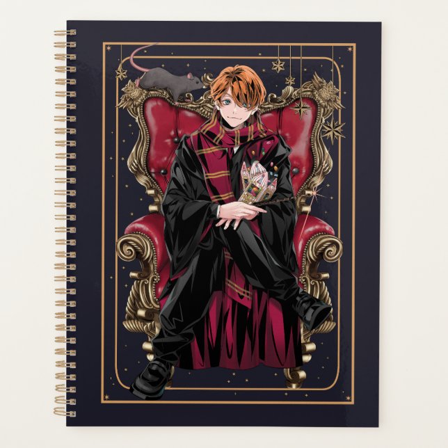 HARRY POTTER™ | Anime Ron Weasley Seated Planner (Front)
