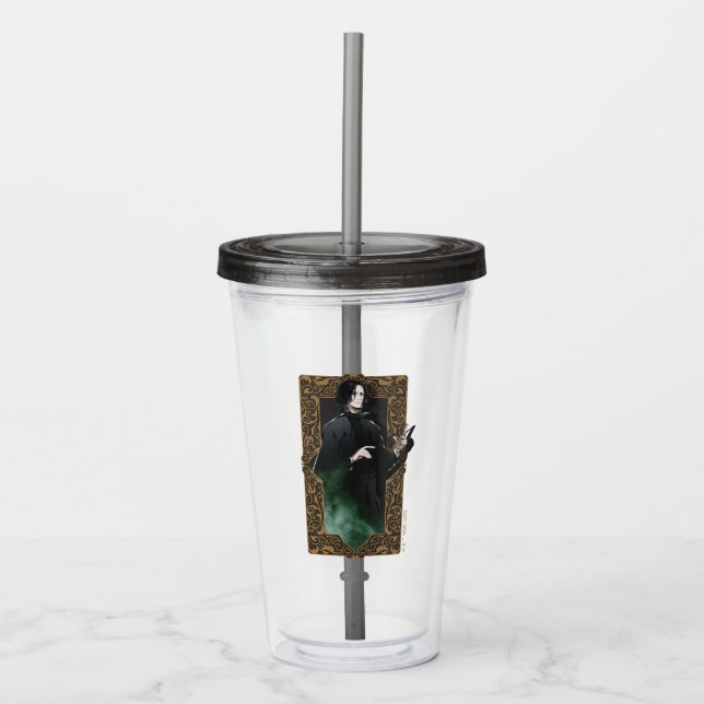 HARRY POTTER™ | Anime Snape Frame Graphic Acrylic Tumbler (Front)