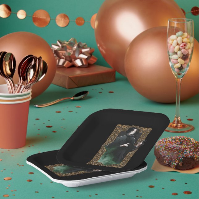 HARRY POTTER™ | Anime Snape Frame Graphic Paper Plate (Multi)