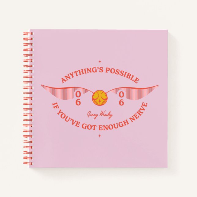 HARRY POTTER™ | Anything's Possible Notebook (Front)