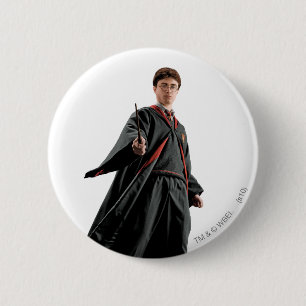 Harry Potter At The Ready 6 Cm Round Badge