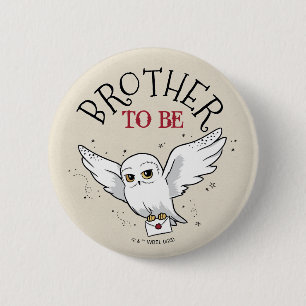 Harry Potter Baby Shower Brother To Be 6 Cm Round Badge