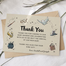 Harry Potter | Baby Shower Thank You