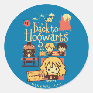 HARRY POTTER™   BACK TO HOGWARTS™ CLASSIC ROUND STICKER
