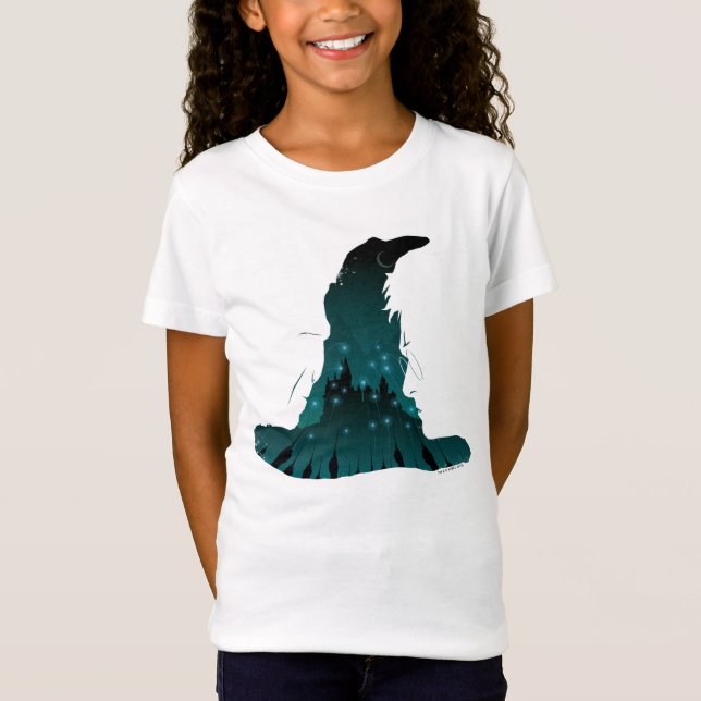 Harry Potter | Battle Of Hogwarts Wizard Hat T-Shirt (Front)