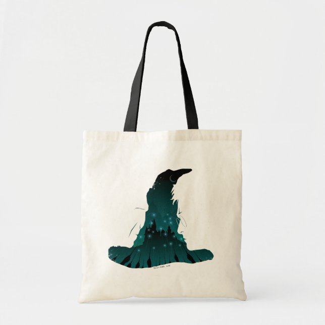 Harry Potter | Battle Of Hogwarts Wizard Hat Tote Bag (Front)