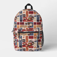 Harry Potter Cartoon Scenes Pattern