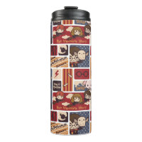 Harry Potter Cartoon Scenes Pattern