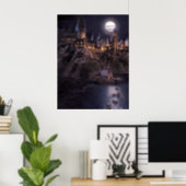 Harry Potter Castle | Great Lake to Hogwarts Poster (Home Office)