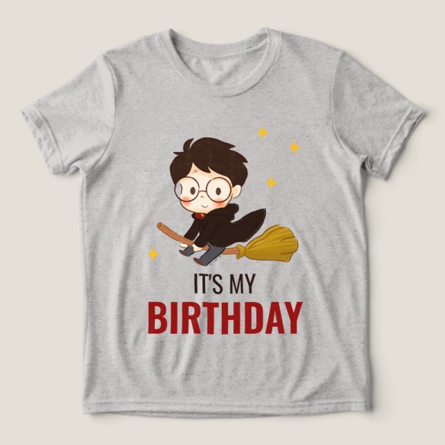 HARRY POTTER™ Character Magical Arch Birthday  Tri-Blend Shirt (Design Front)