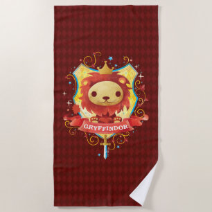 Harry Potter Charming GRYFFINDOR™ Crest Beach Towel