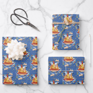 Harry Potter   Charming HOGWARTS™ Castle Wrapping Paper Sheet