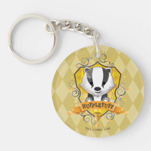Harry Potter   Charming HUFFLEPUFF™ Crest Key Ring