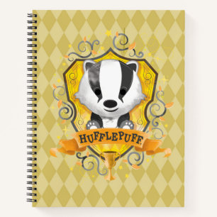 Harry Potter   Charming HUFFLEPUFF™ Crest Notebook