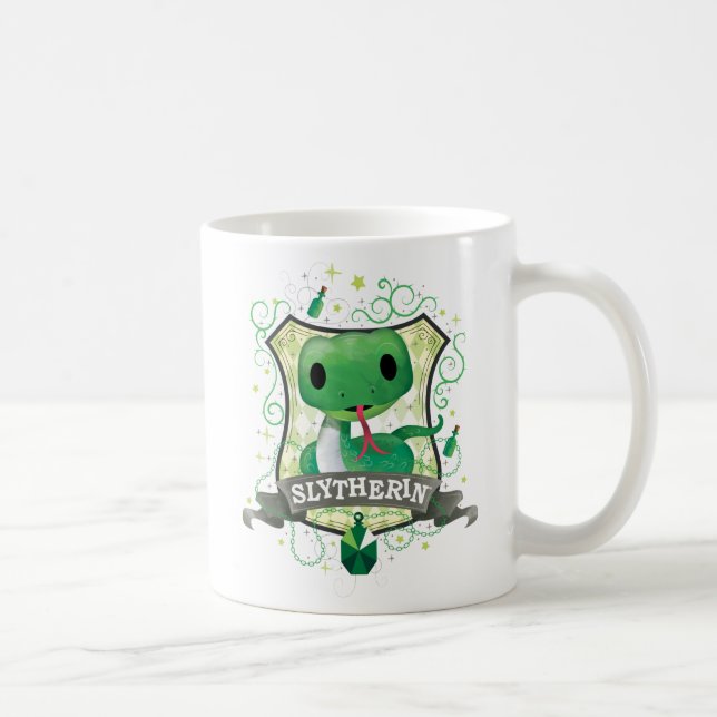 Harry Potter | Charming SLYTHERIN™ Crest Coffee Mug (Right)