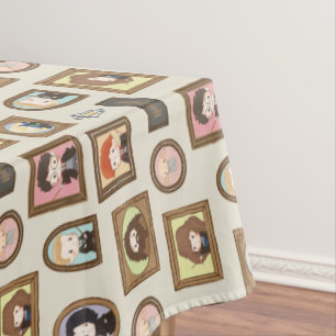 HARRY POTTER™ Chibi Picture Frame Pattern Tablecloth