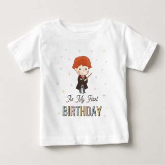 Harry Potter Chibi Ron Weasley Wizard Birthday Baby T-Shirt