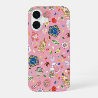 HARRY POTTER™ | Chocolate Frogs & Candy Pattern iPhone 16 Case