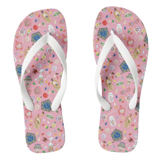HARRY POTTER™ | Chocolate Frogs & Candy Pattern Jandals