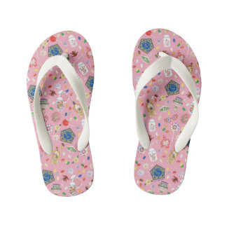 HARRY POTTER™ | Chocolate Frogs & Candy Pattern Kid's Jandals