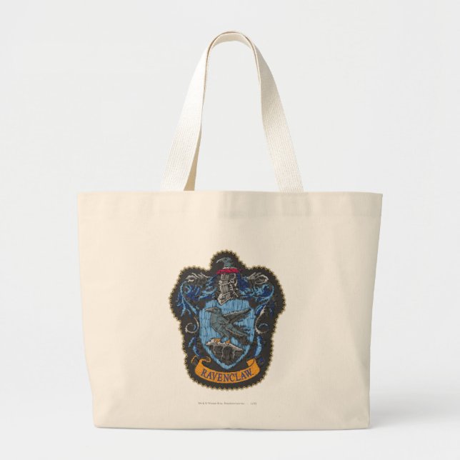Harry Potter  | Classic Ravenclaw Crest Large Tote Bag (Front)