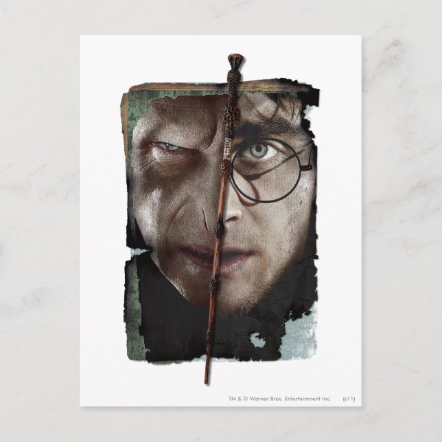 Harry Potter Collage 10 Postcard (Front)