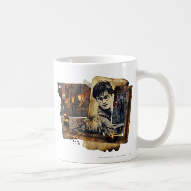 Harry Potter Collage 7 Coffee Mug (Right)