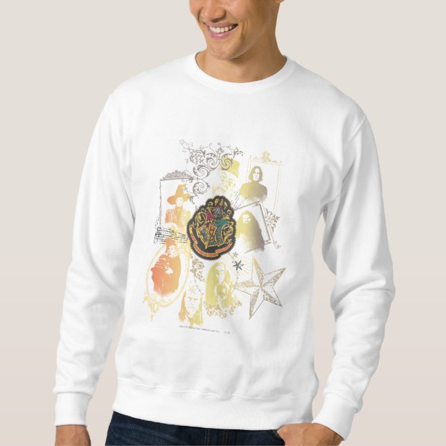 Harry Potter | Colourful Hogwarts Crest Sweatshirt (Front)