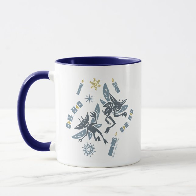 HARRY POTTER™ Cornish Pixies & Christmas Crackers Mug (Left)