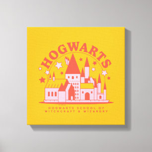 HARRY POTTER™   Cute HOGWARTS™ School Canvas Print