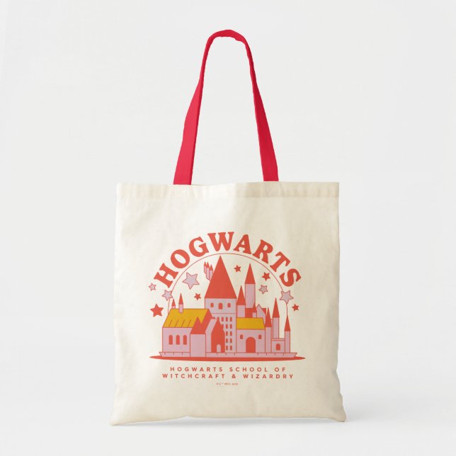 HARRY POTTER™ | Cute HOGWARTS™ School Tote Bag (Front)
