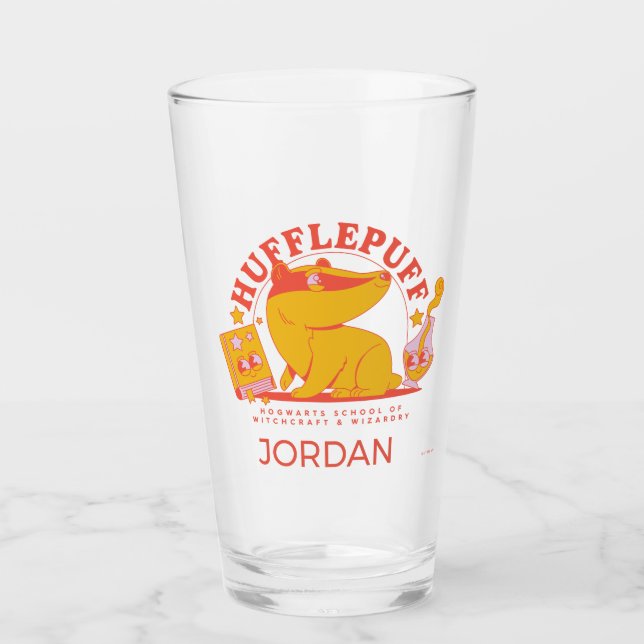 HARRY POTTER™ | Cute HUFFLEPUFF™ Glass (Front)