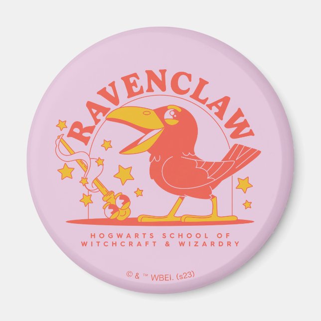HARRY POTTER™ | Cute RAVENCLAW™ Hogwarts School Magnet (Front)