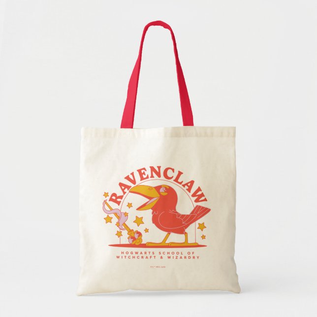 HARRY POTTER™ | Cute RAVENCLAW™ Hogwarts School Tote Bag (Front)