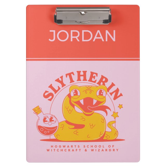 HARRY POTTER™ | Cute SLYTHERIN™ Hogwarts School Clipboard (Front)