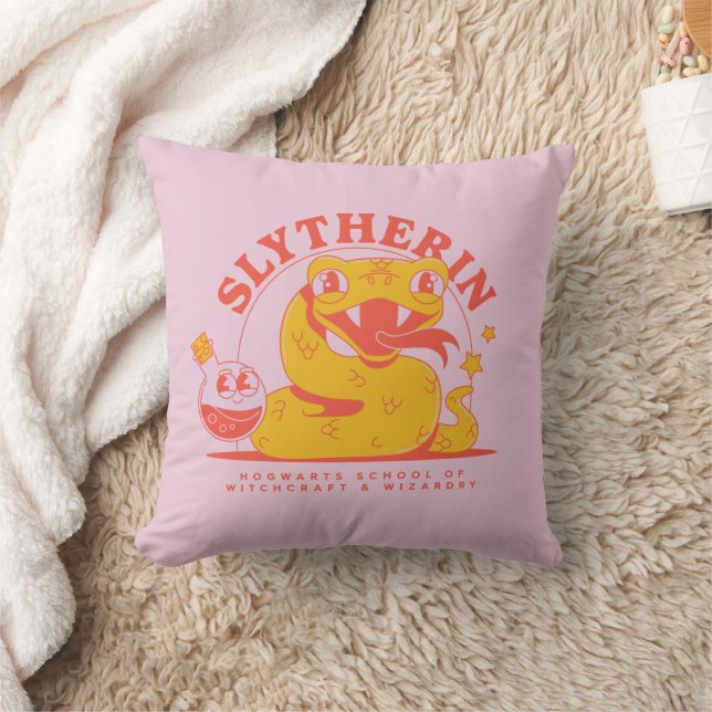 HARRY POTTER™ | Cute SLYTHERIN™ Hogwarts School Cushion (Blanket)