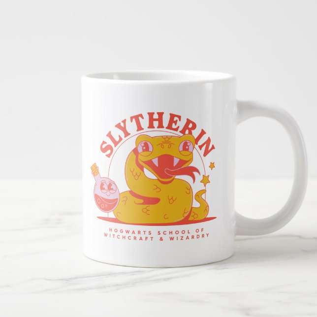 HARRY POTTER™ | Cute SLYTHERIN™ Hogwarts School Large Coffee Mug (Right)